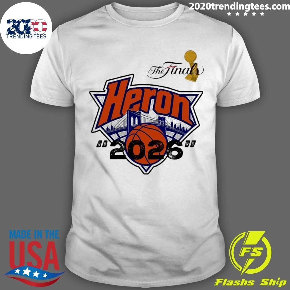 The Finals Heron 2026 New York Knicks Shirt