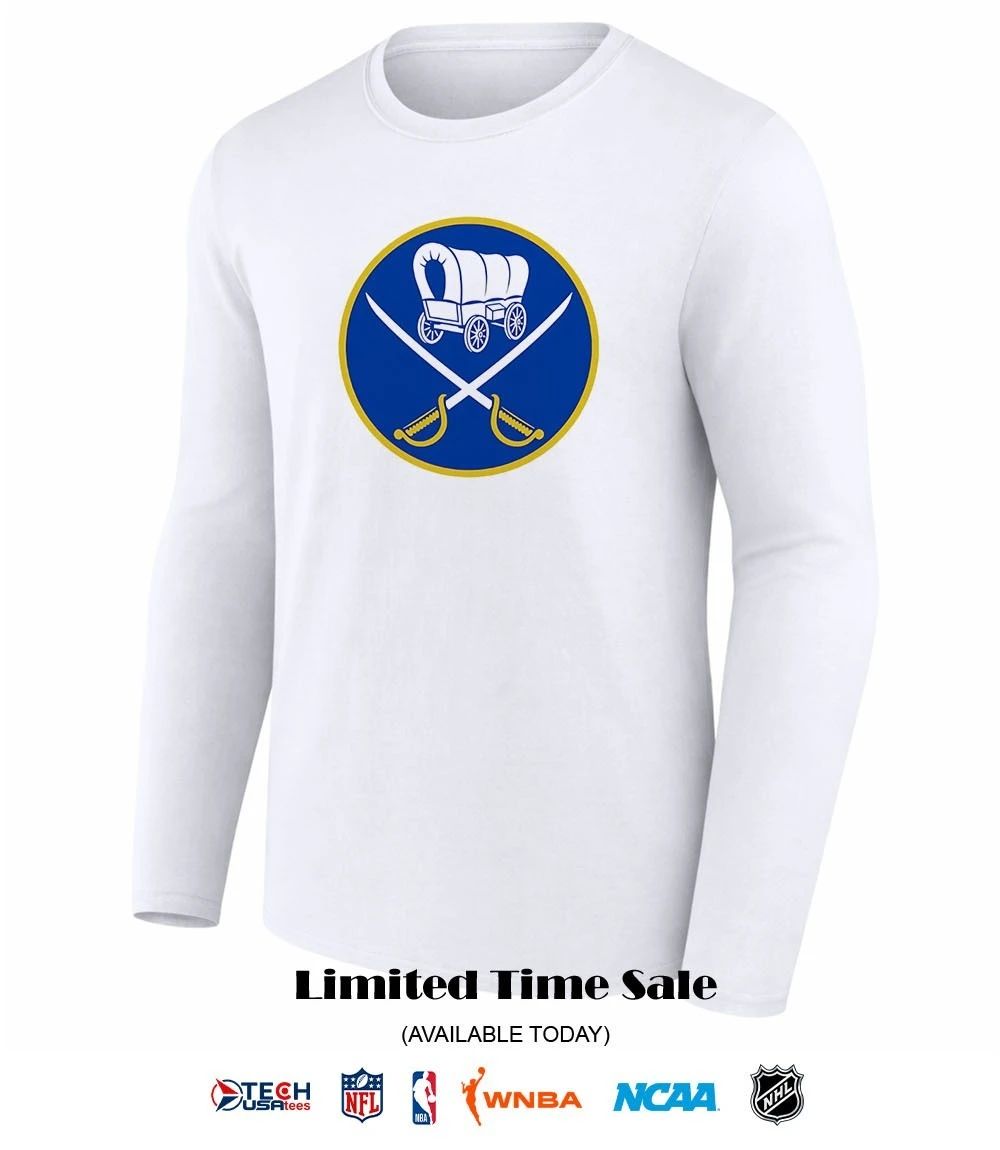 Buffalo is a Wagon Buffalo Sabres Hockey logo shirt