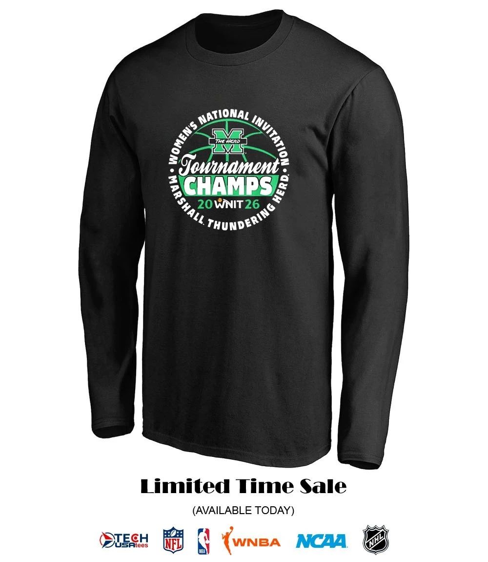 Marshall Thundering Herd 2026 Women’s National Invitation Tournament Champs shirt
