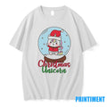 Christmas Unicorn Snow Globe Holiday Magic Tshirts Sweater