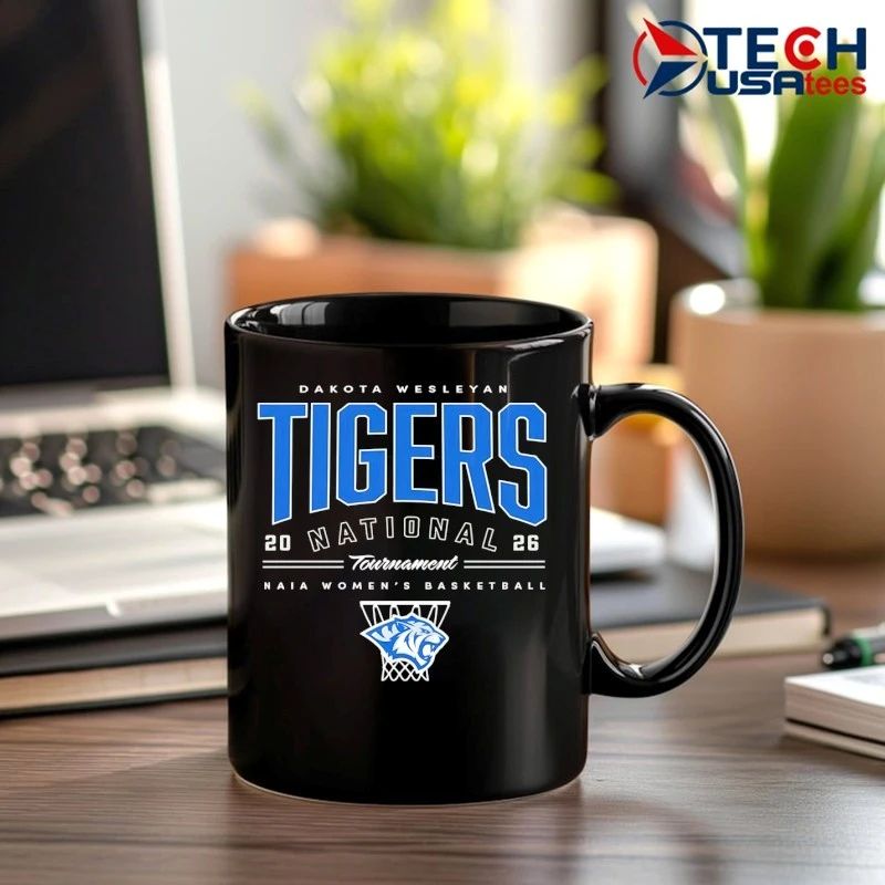 Dakota Wesleyan Tigers 2026 NAIA Women’s Basketball National Tournament shirt