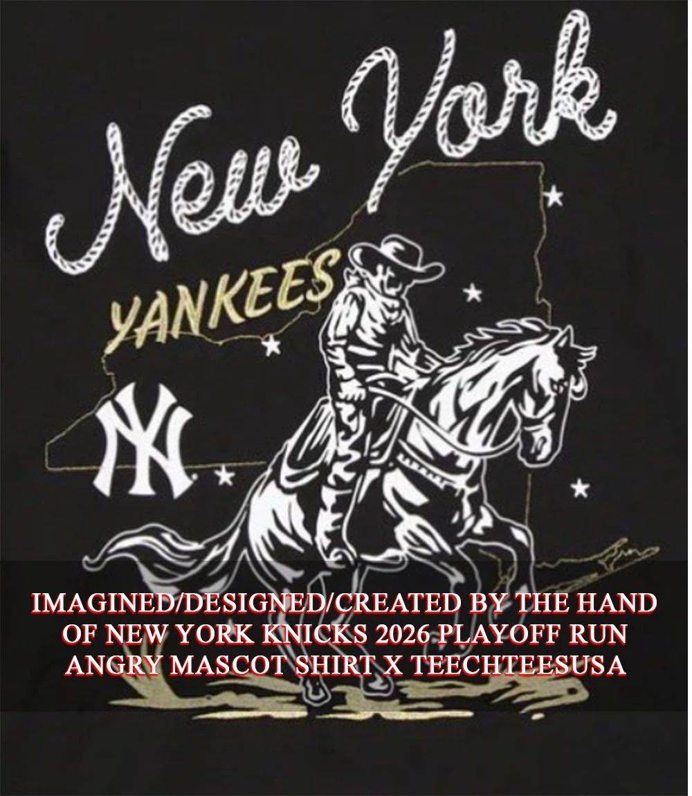 New York Yankees Hometown Cowboy riding horse shirt