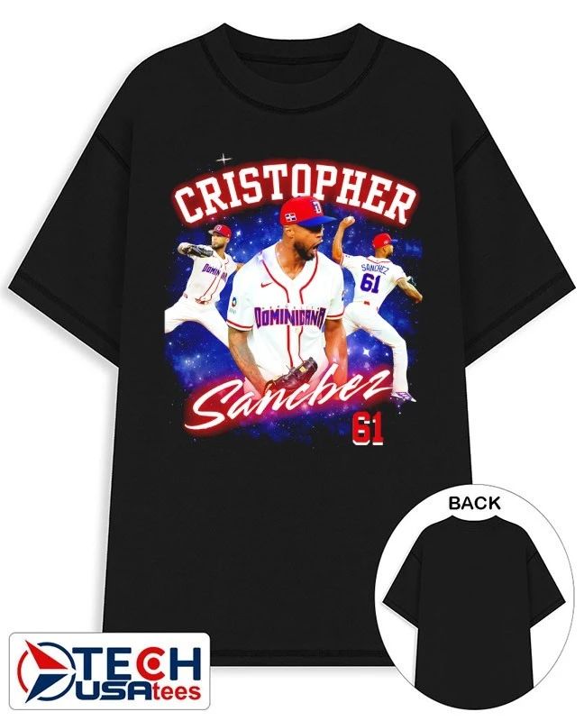 Cristopher Sánchez #61 Dominican Republic Team shirt