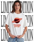 Young good life planet shirt