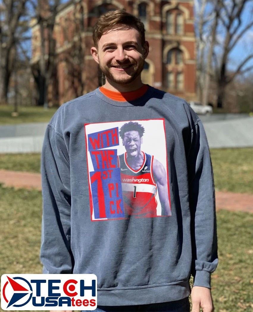 Washington Wizards AJ Dybantsa with the 1st pick shirt