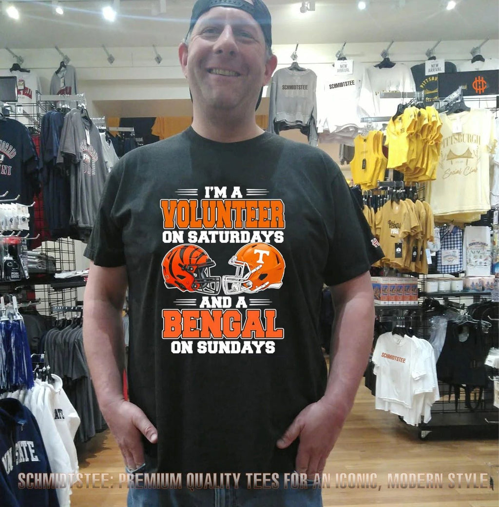 I’m a Volunteer on Saturdays and a Bengal on Sundays shirt