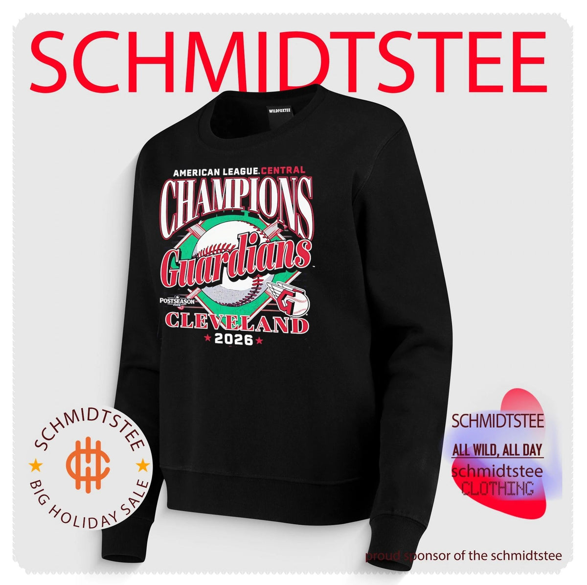 Cleveland Guardians 2026 Division Champions Postseason Reed City shirt