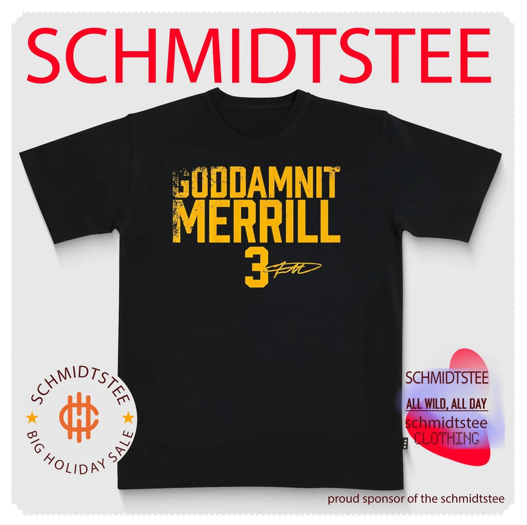 Jackson Merrill San Diego Padres Goddamnit Merrill no 3 signature shirt