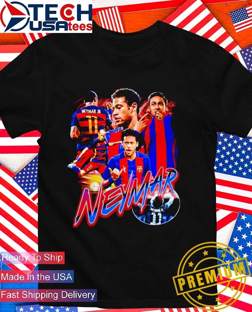 Neymar Jr. FC Barcelona Soccer graphic shirt