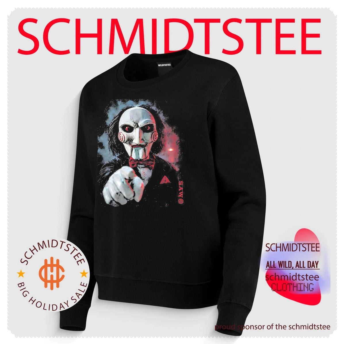 Saw horror film shirt