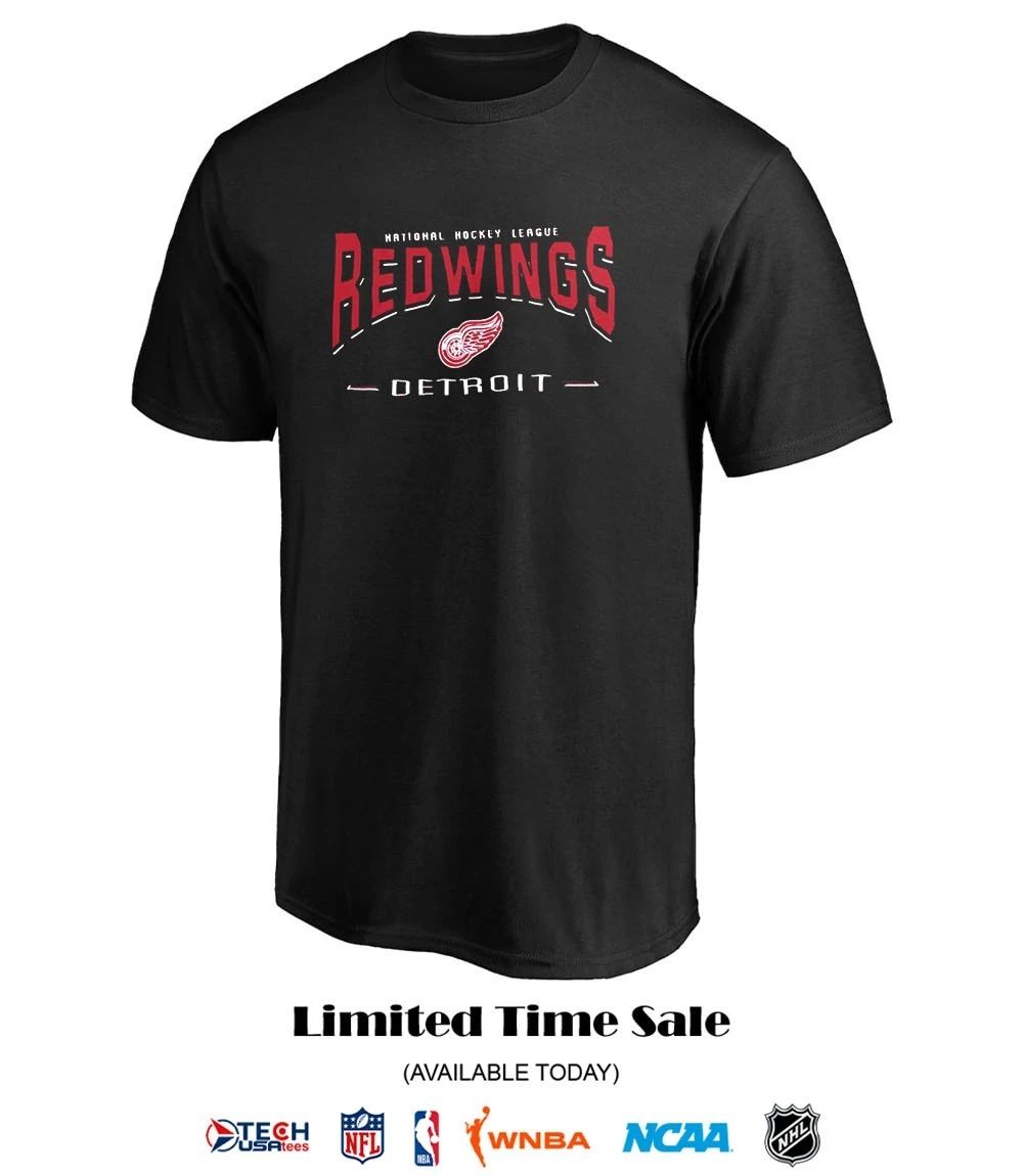 National Hockey League Detroit Red Wings logo shirt