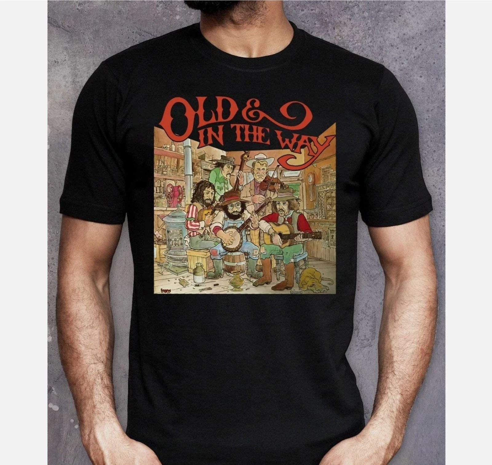 Old and In The Way band Music T-shirt