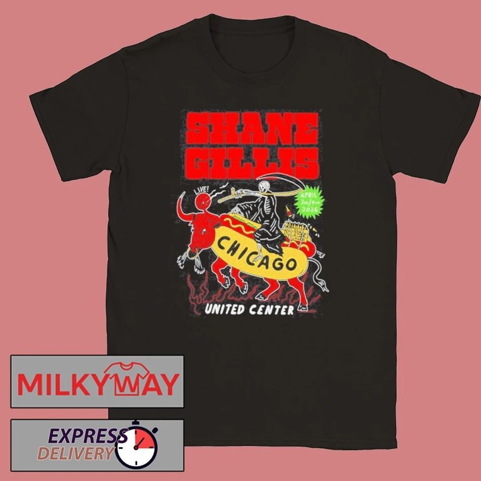 Apr 3-4 2026 Shane Gillis Chicago United Center T-Shirt
