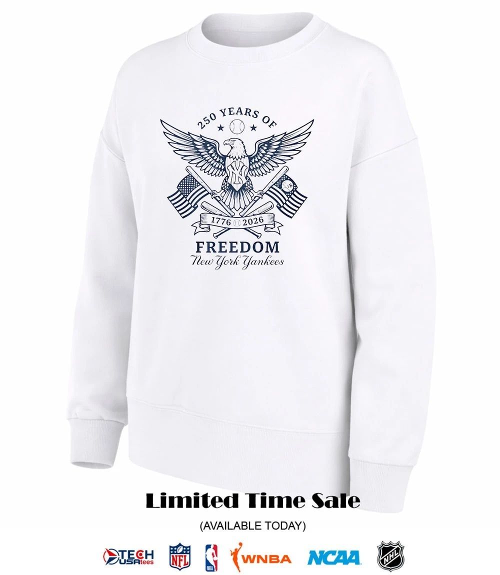 250 years of Freedom New York Yankees 1776-2026 shirt