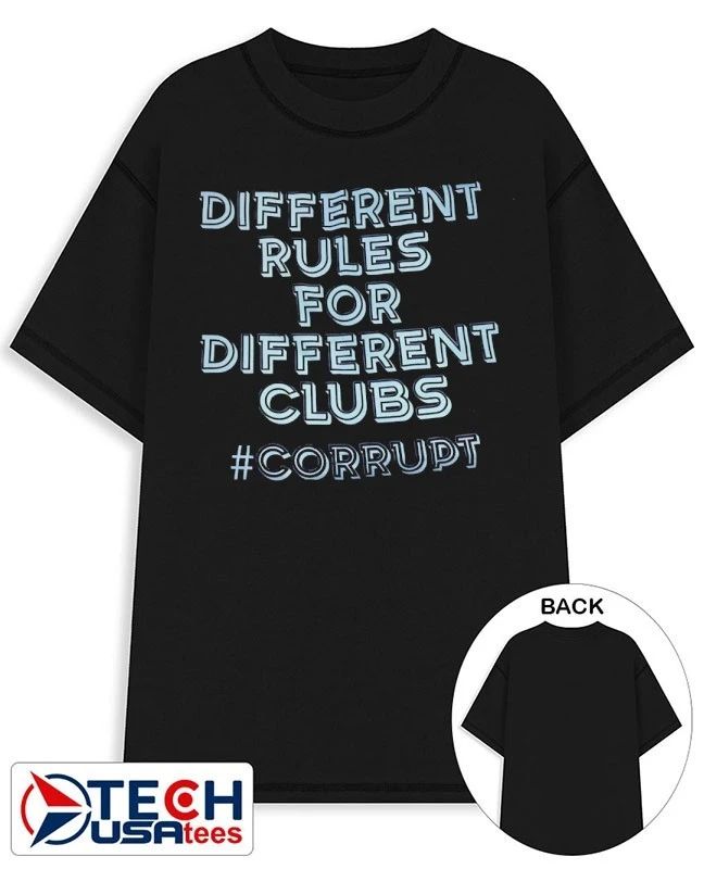 Different rules for different clubs shirt