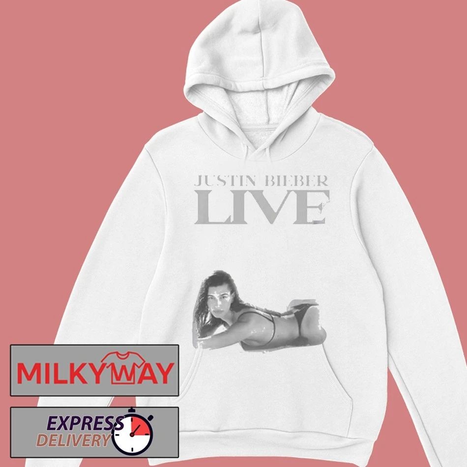 Justin Bieber x SKYLRK Coachella 2026 Festival Merch Hailey Bieber Live shirt