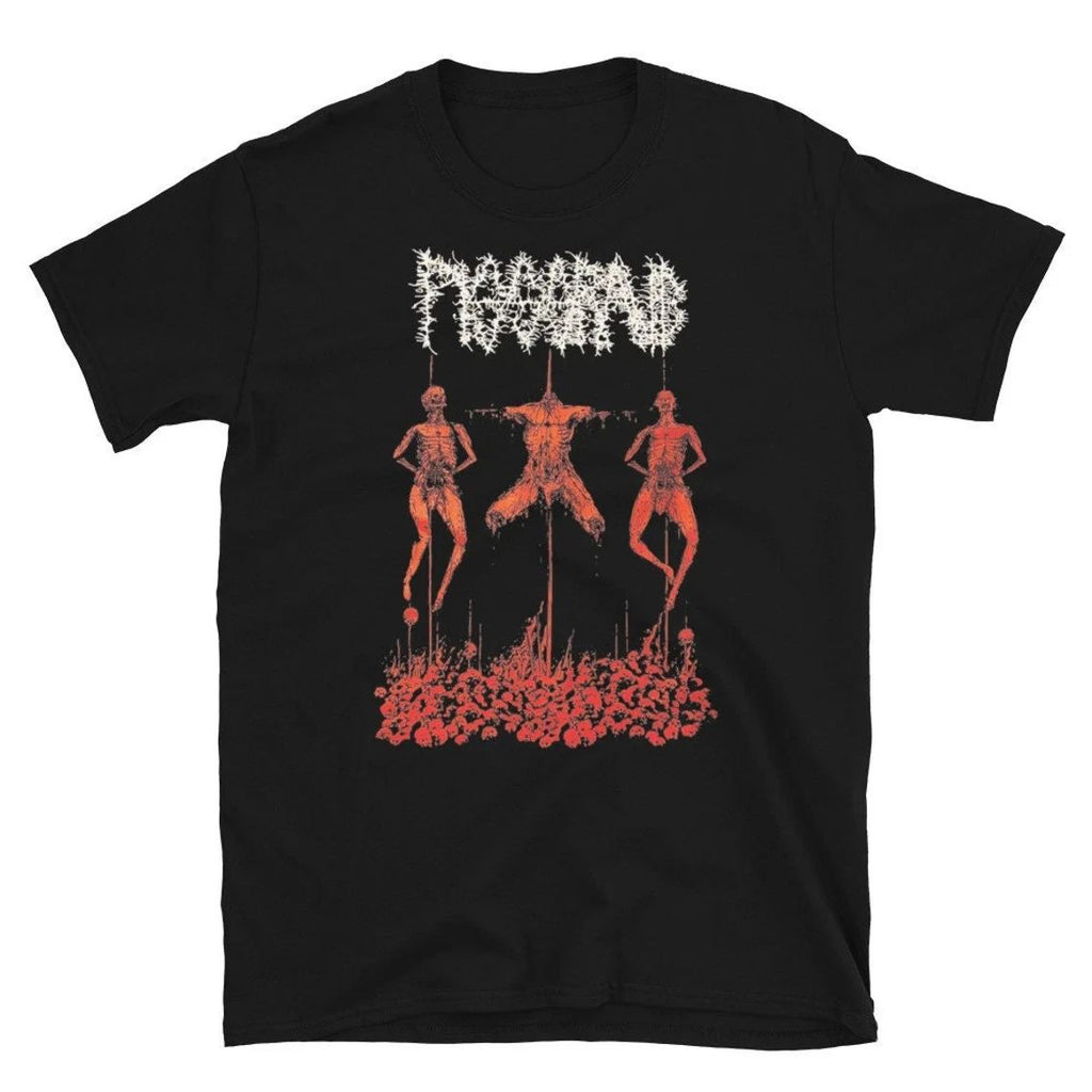 SALE Vtg Pissgrave Music Band Cotton Black S-2345XL Unisex Shirt