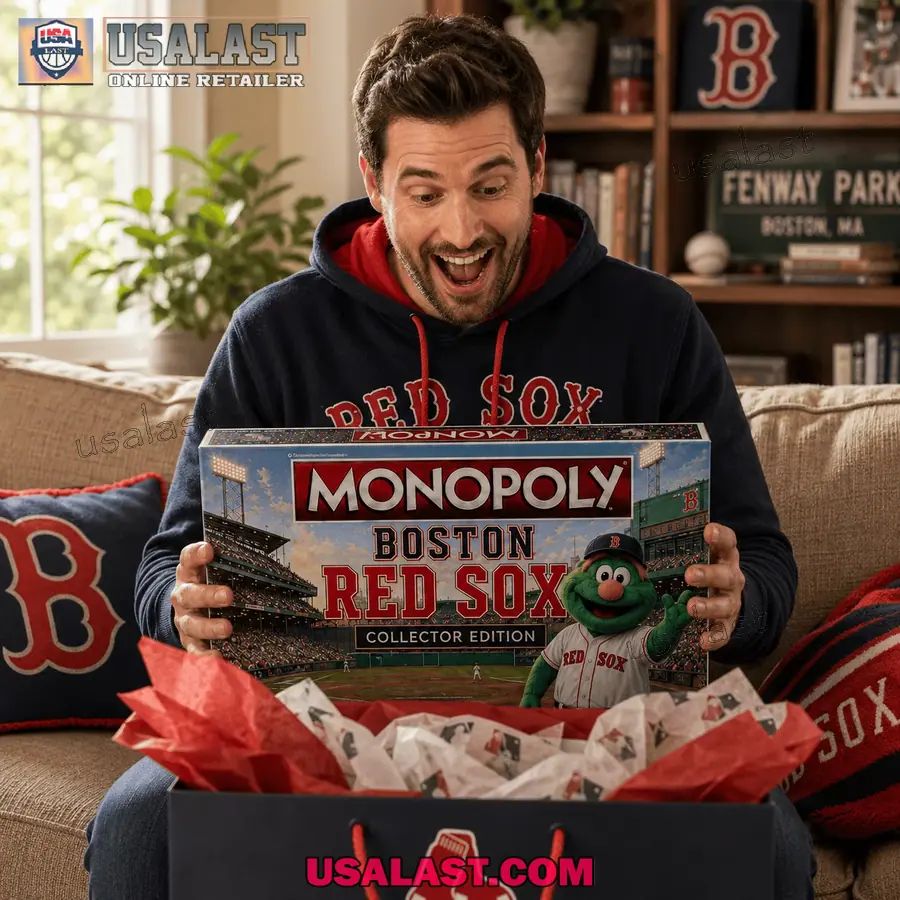 Boston Red Sox Collector Edition Monopoly Board Game 2026