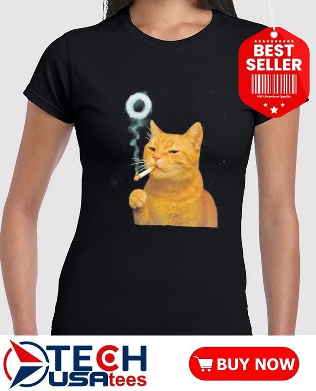 Smoking Cat shirt