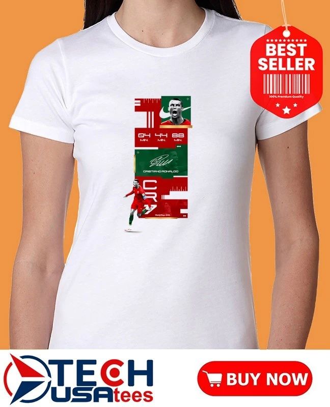Cristiano Ronaldo Portugal National Football Team signature shirt