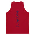 Men’s Premium Tank Top Eggplant Colors Rainbow Pride Shirt