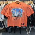 Hollywood Living Theatre Connection Play Jazz Mens Orange Cotton T Shirt