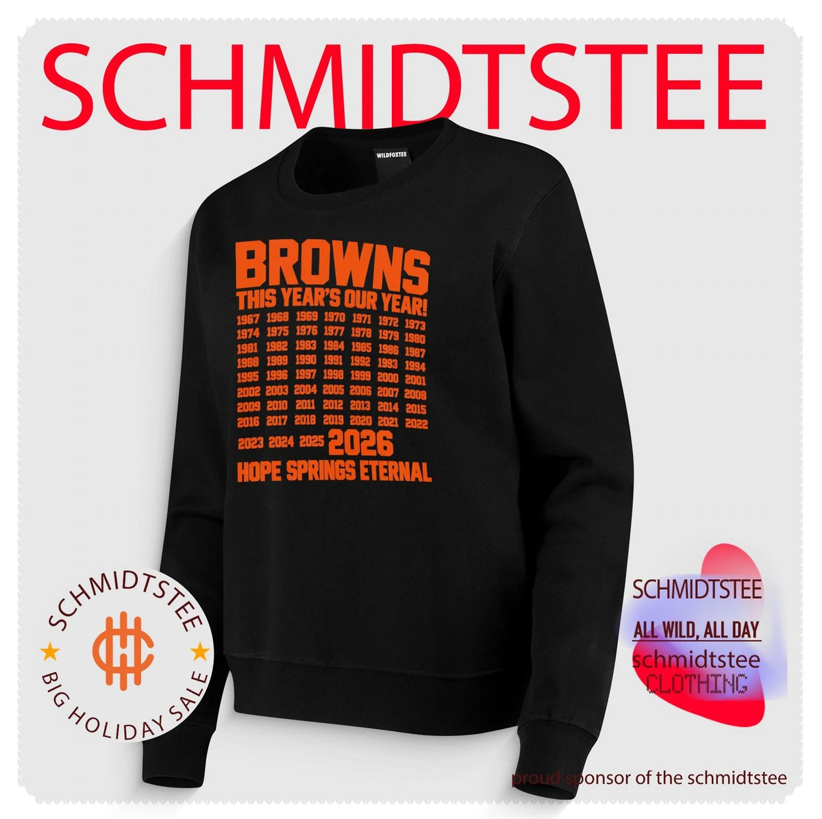 Cleveland Browns This Year’s Our Year 2026 Hope Springs Eternal shirt