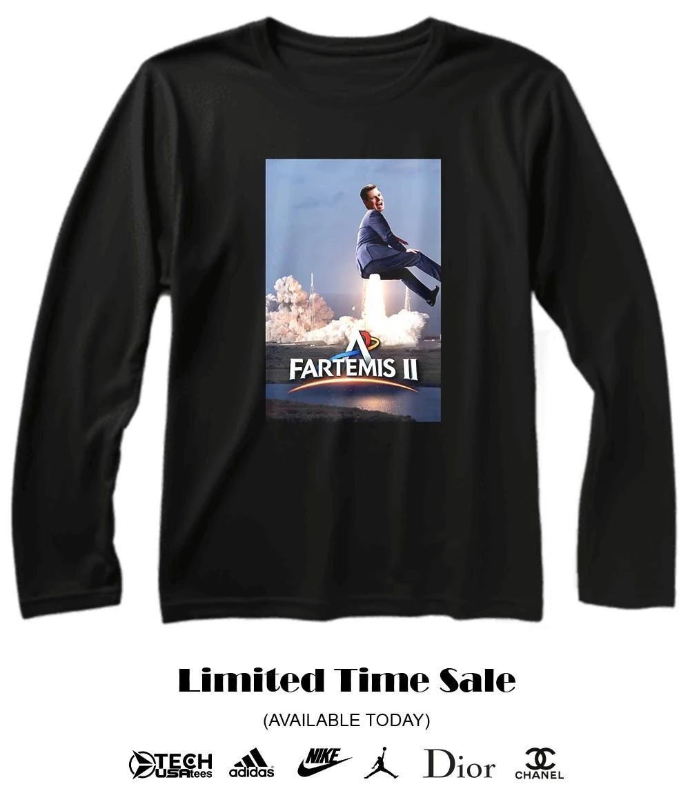 Fartemis II X Artemis II parody funny shirt