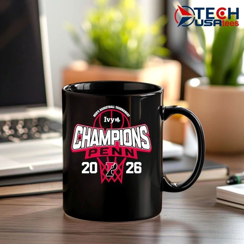 Pennsylvania Quakers 2026 Ivy League Men’s Basketball Tournament Champions shirt