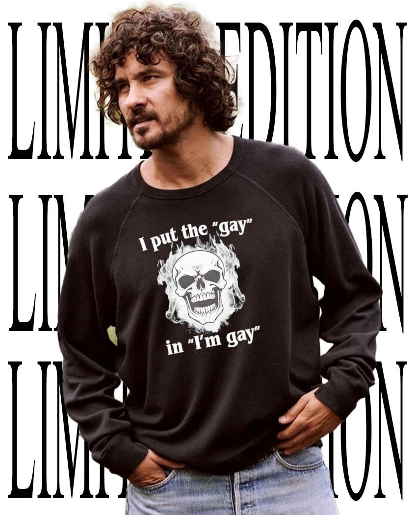 I put the gay in I’m gay skull shirt