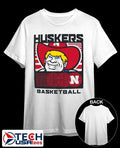 Nebraska Huskers Basketball Staredown mascot shirt