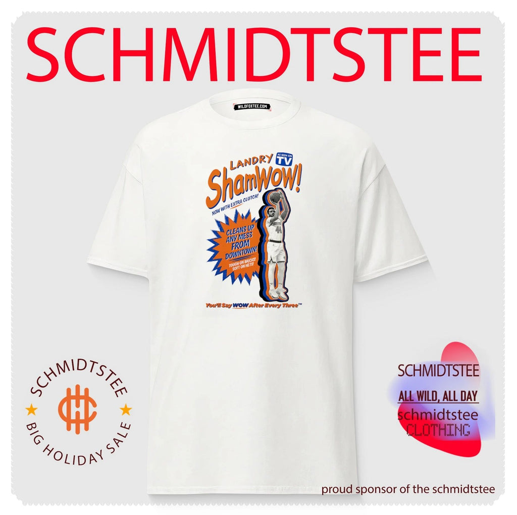 New York Knicks Landry Shamet Shamwow parody shirt