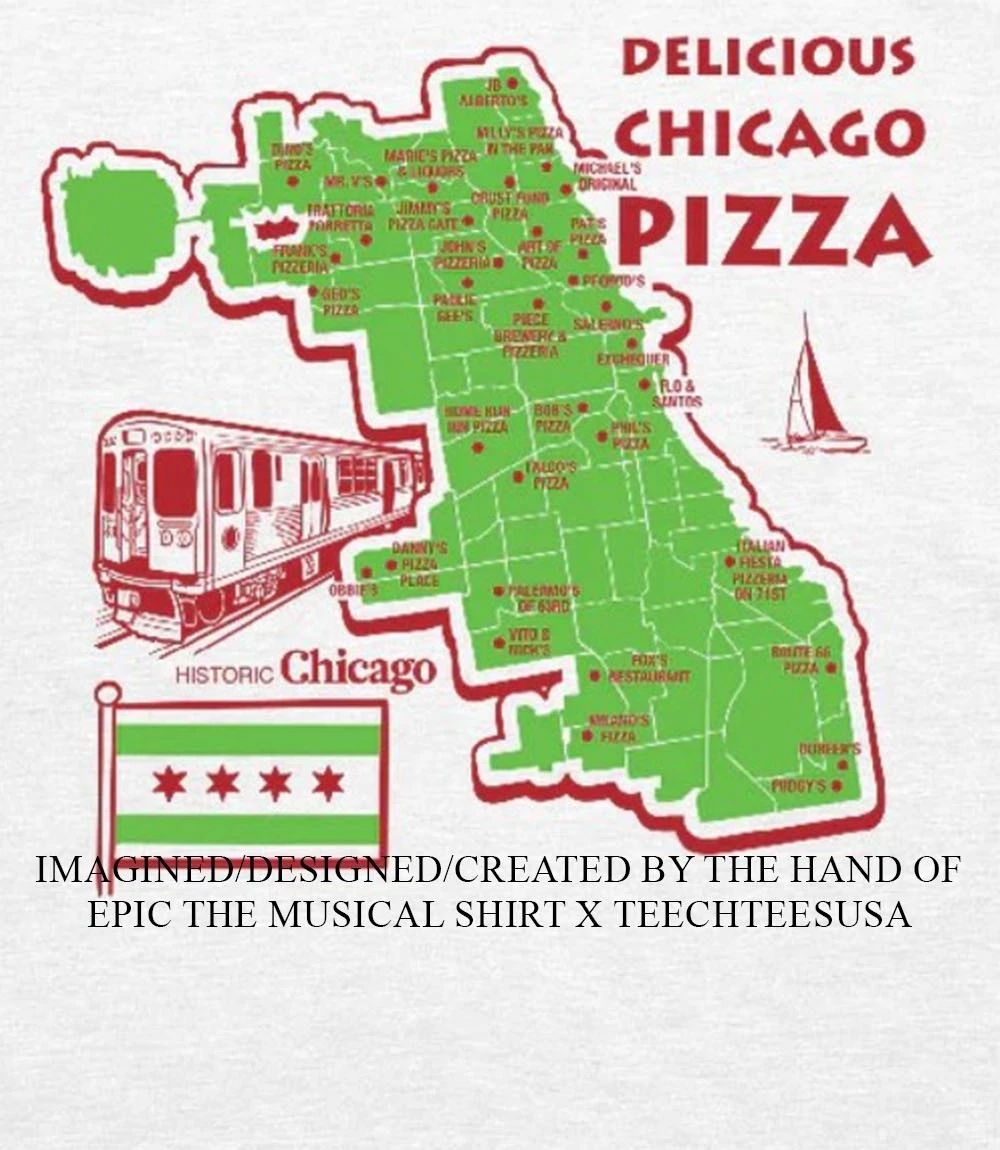 Delicious Chicago Pizza shirt