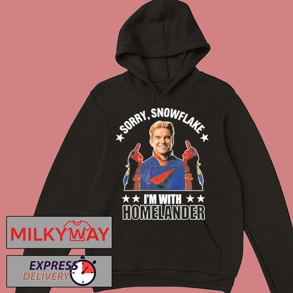 The Boys Season 5 Soldier Boy Sorry Snowflake I’m With Homelander shirt