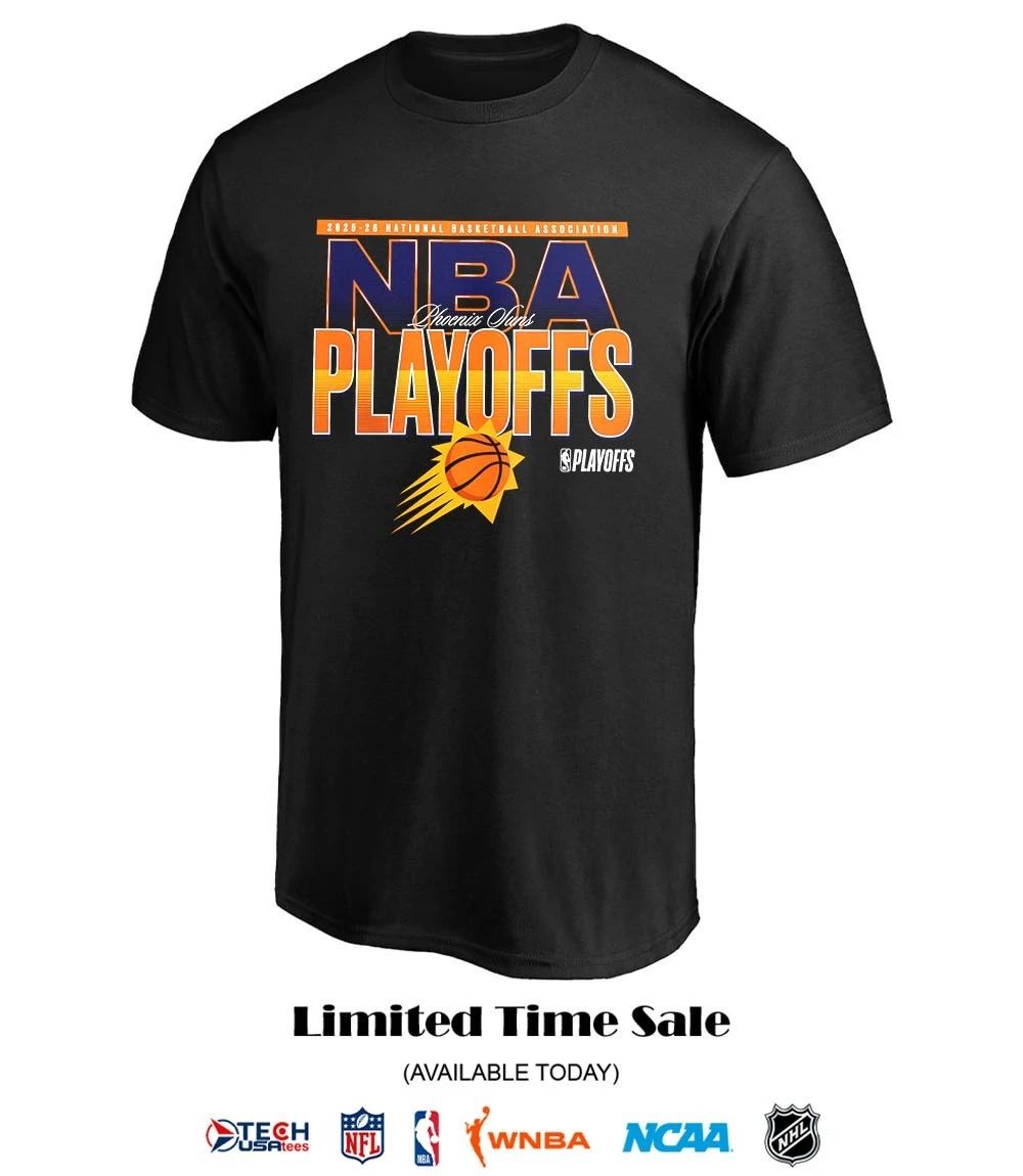 Phoenix Suns 2025-2026 NBA Playoffs shirt