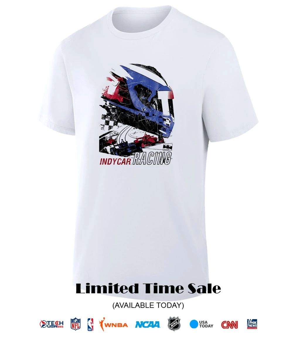 Indycar Racing helmet shirt