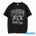 Dodgers La Mitchell And Ness Mlb Team Logo Tshirts Sweater