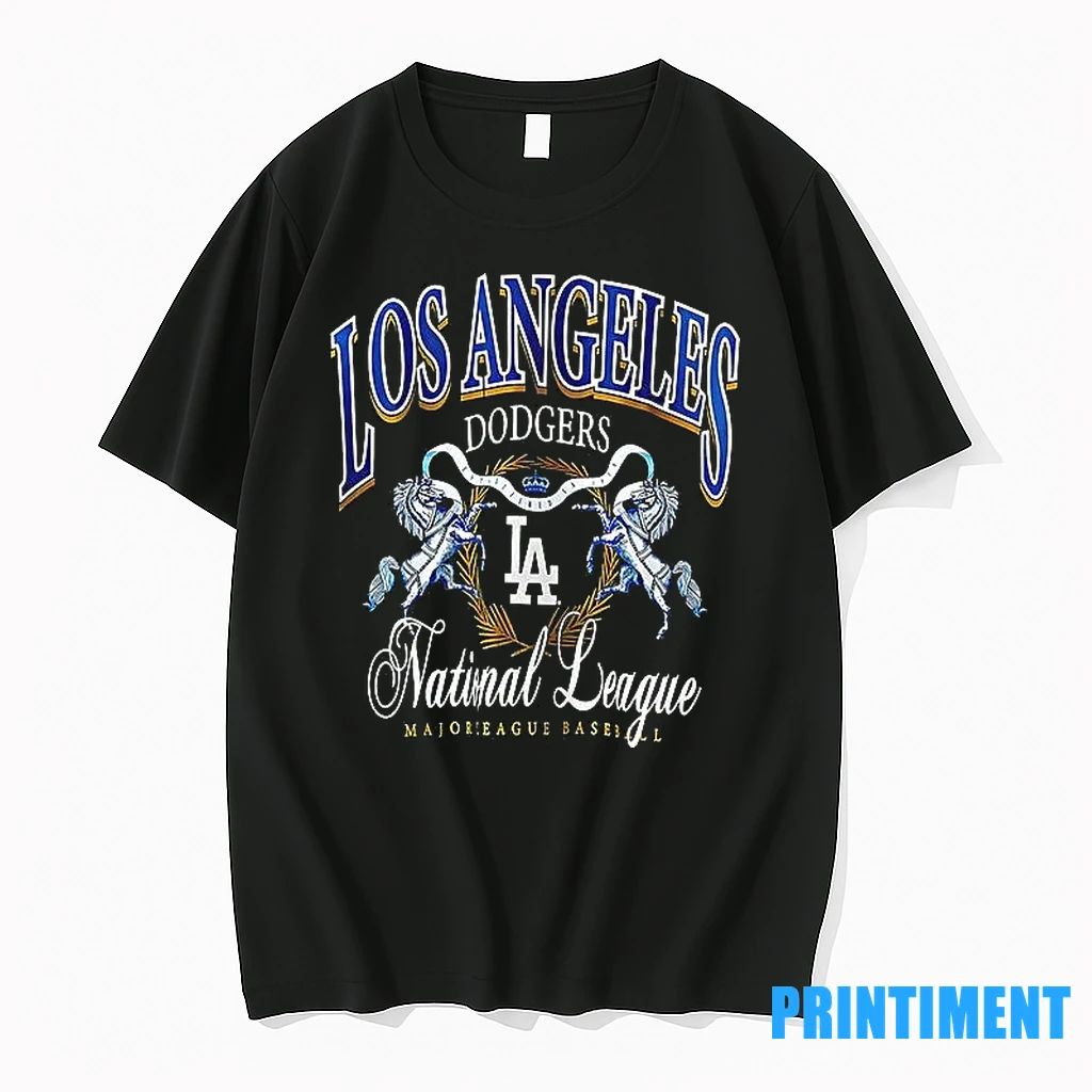 Dodgers La Mitchell And Ness Mlb Team Logo Tshirts Sweater