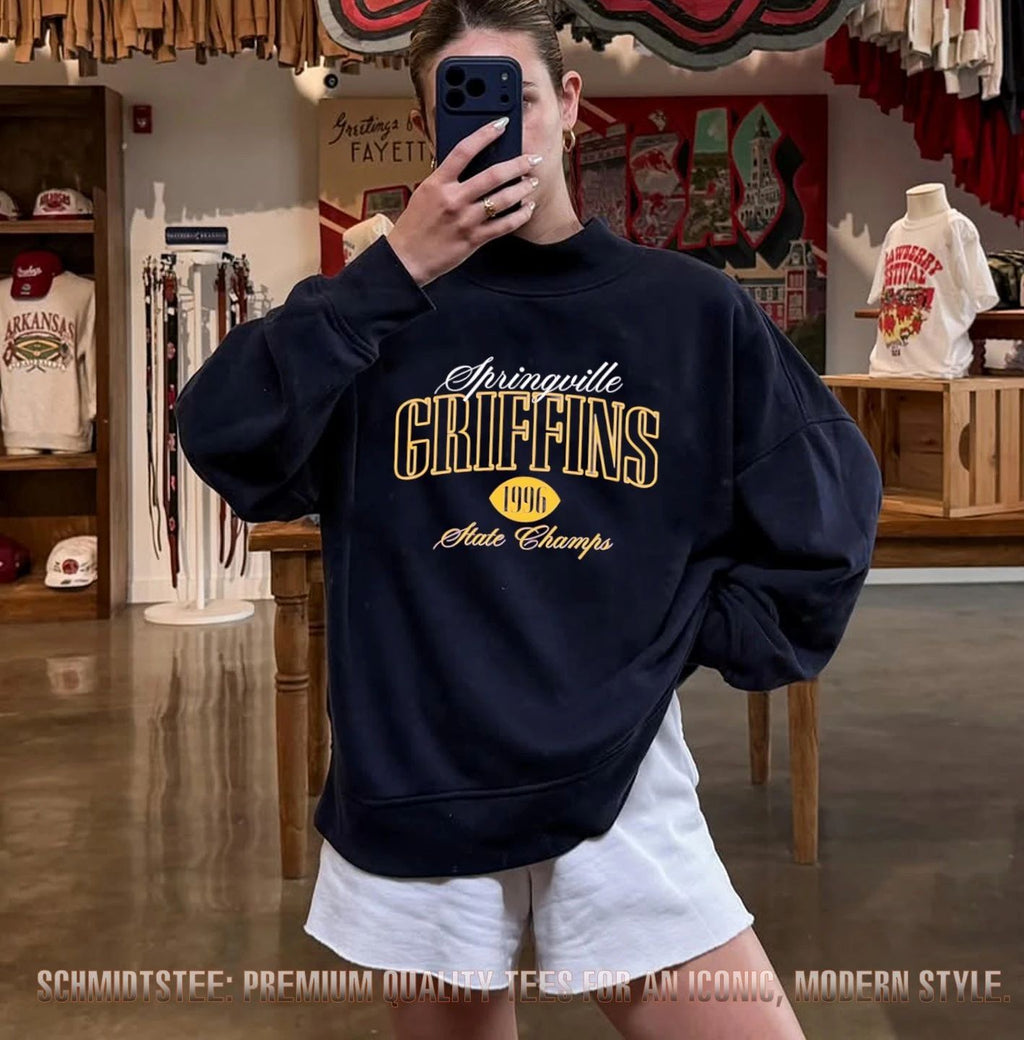 Springville Griffins Pop Warner 1996 State Champs shirt