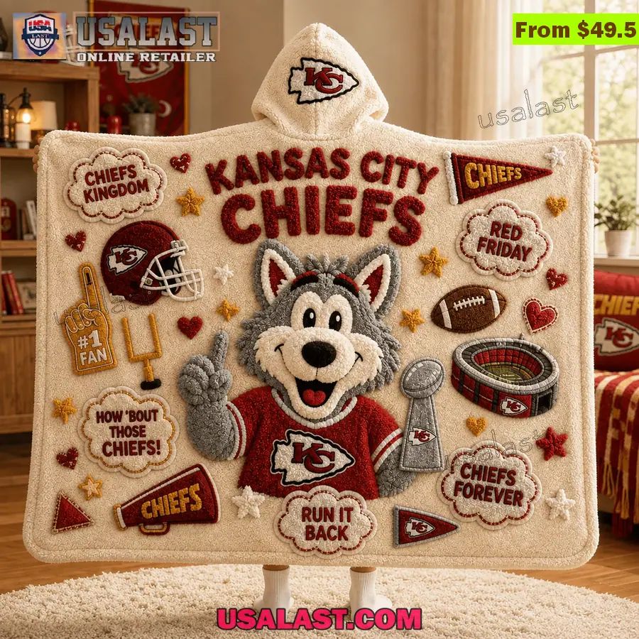 Kansas City Chiefs Limited Edition Hooded Blanket