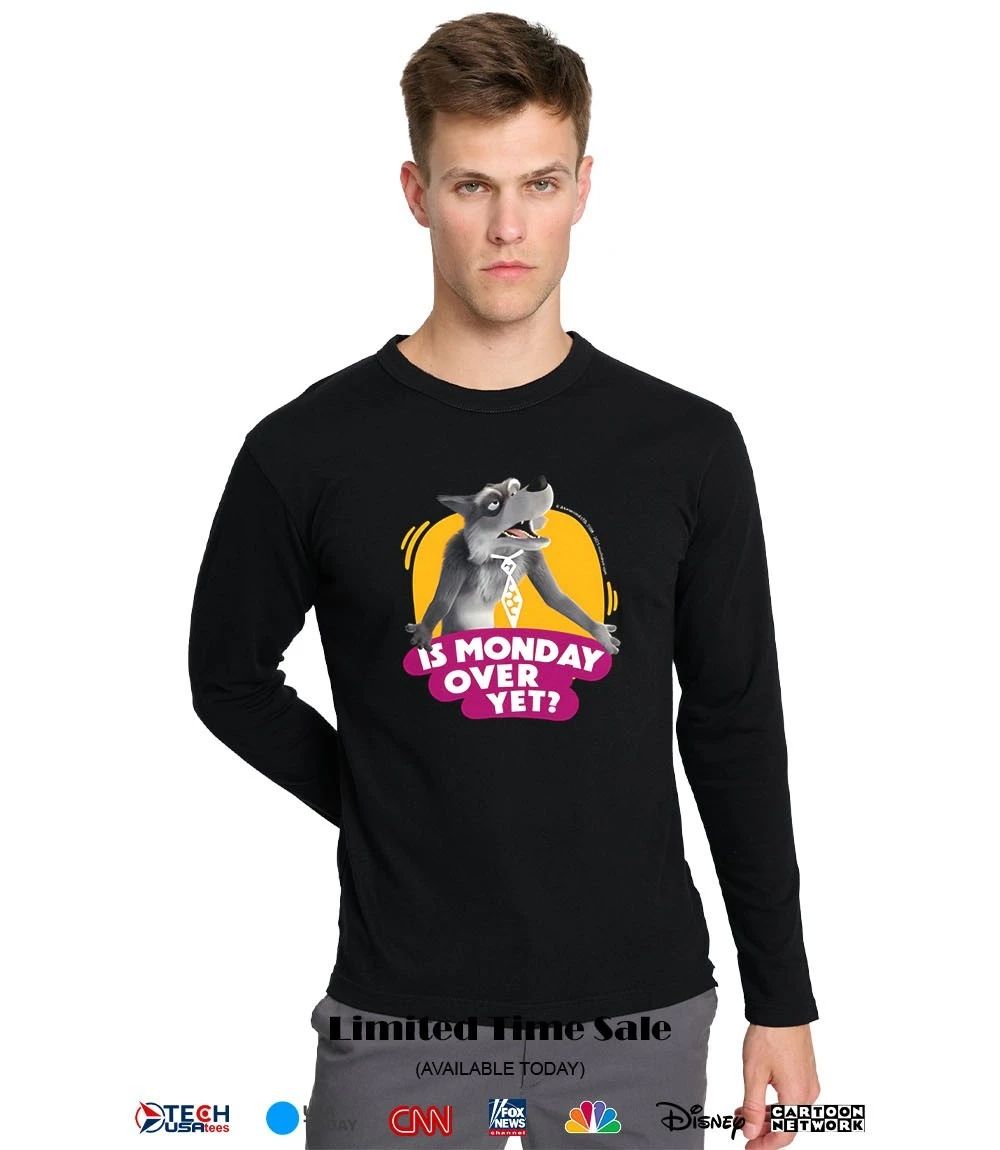 Wolf is monday over yet shirt