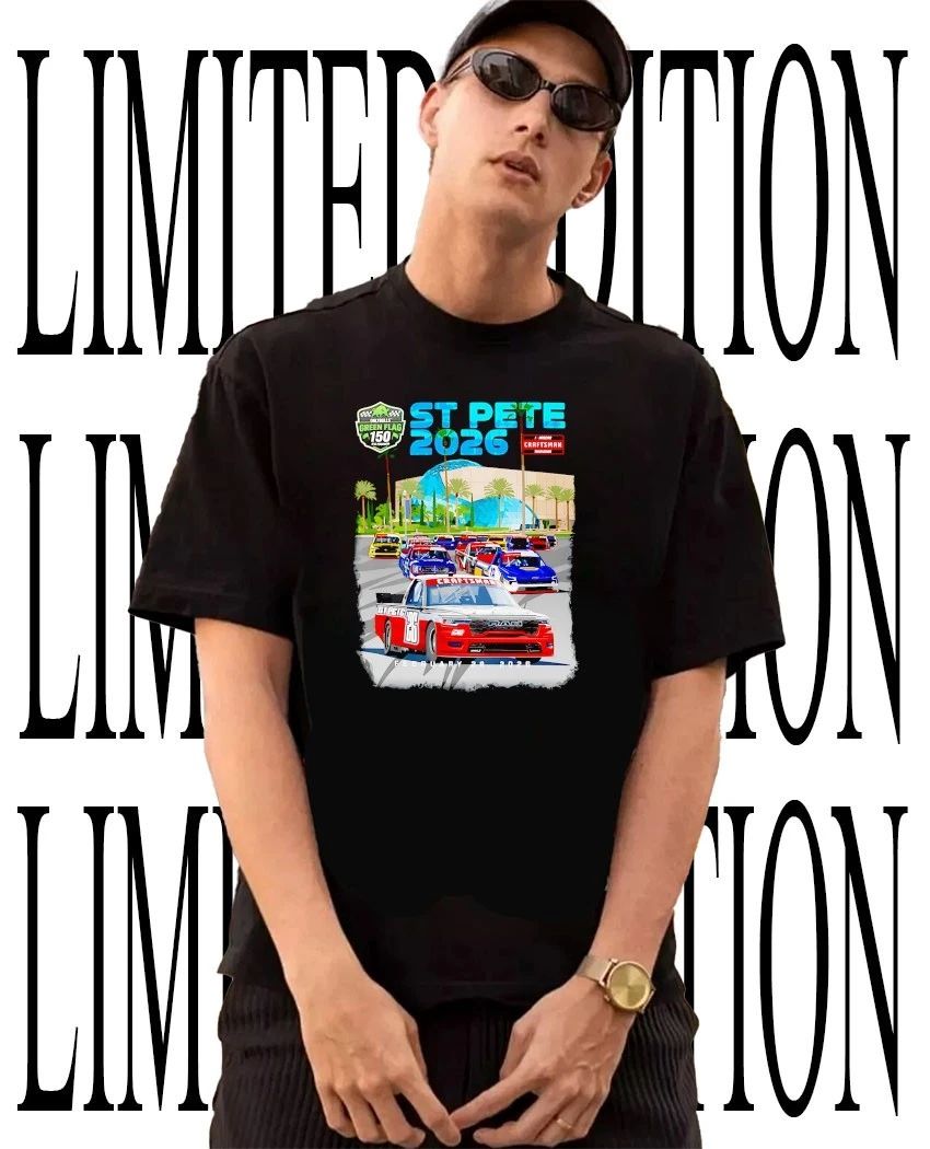 NASCAR Craftsman Truck Series St. Pete 2026 Onlybulls Green Flag 150 graphic shirt