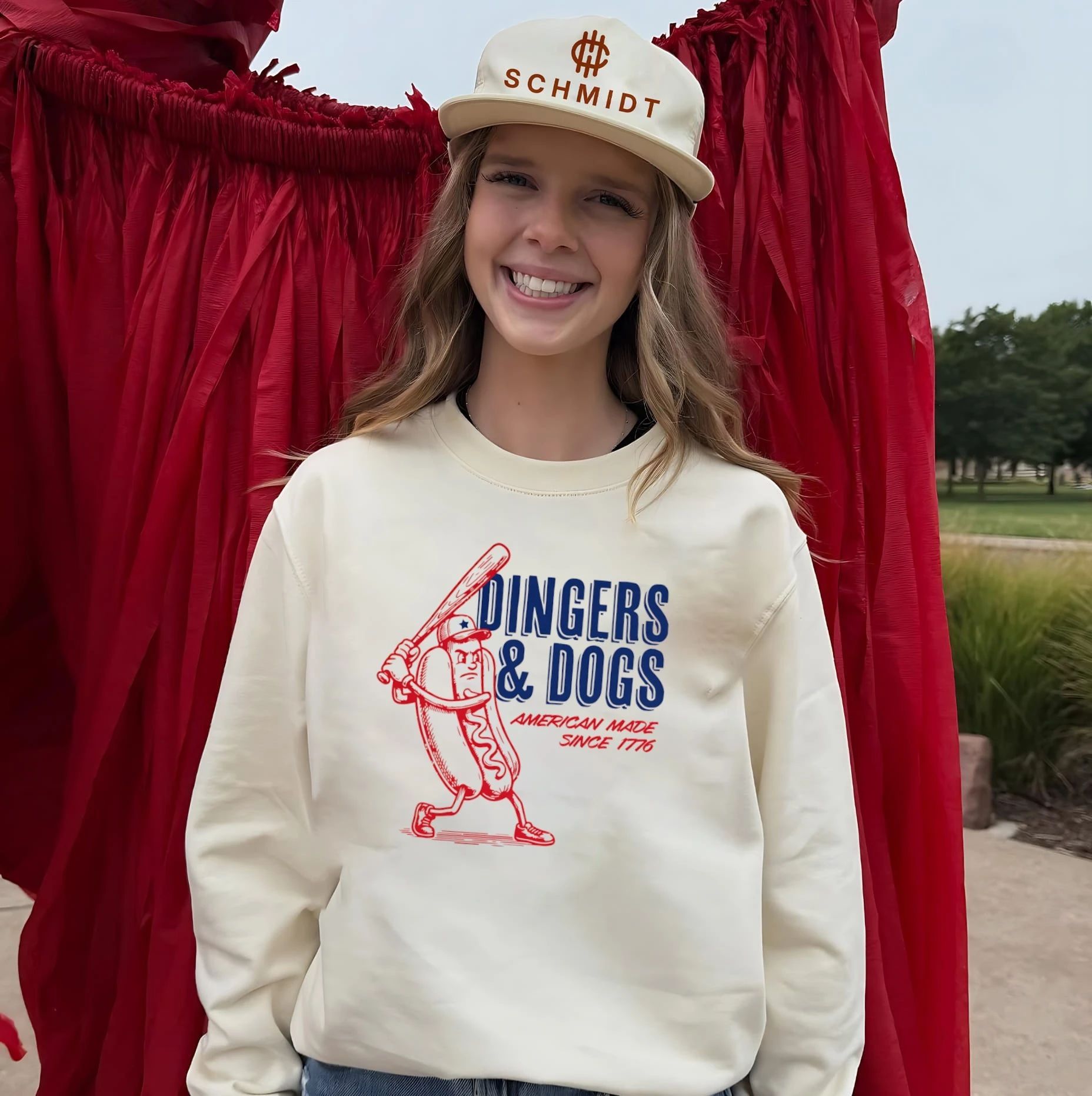 Dingers & Dogs American Made Since 1776 shirt