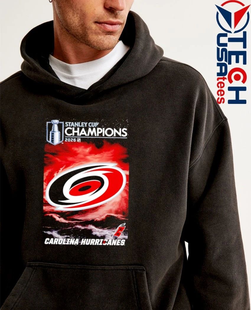 Stanley Cup Champions Carolina Hurricanes 2026 logo shirt