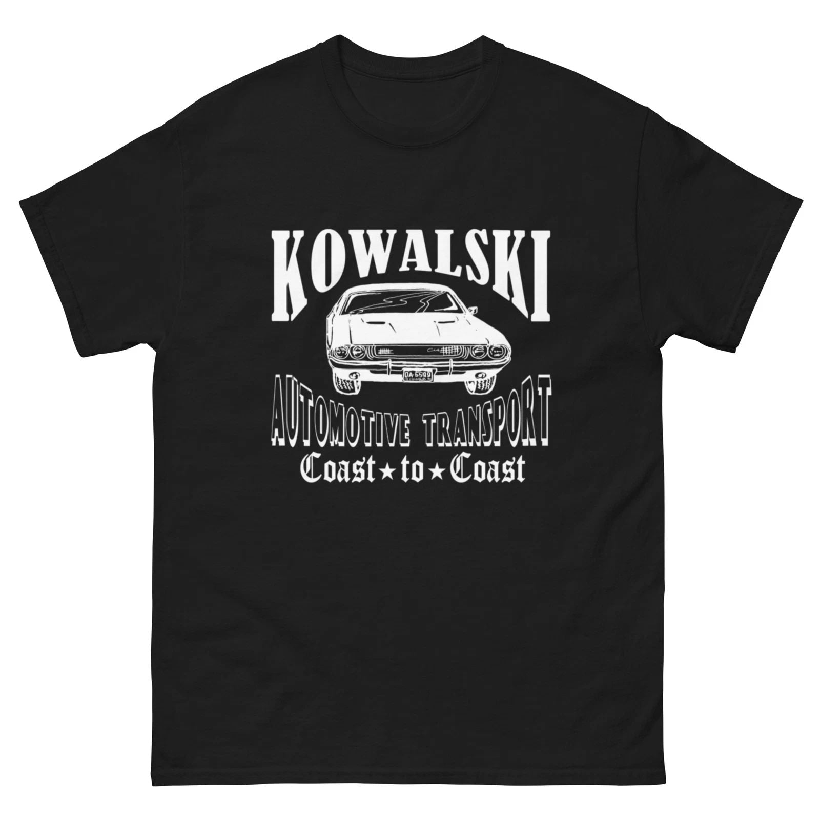 KOWALSKI AUTOMOTIVE TRANSPORT T SHIRT VANISHING POINT 70 CHALLENGER
