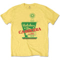 Dead Kennedys Holiday in Cambodia Yellow Official Men's T-Shirt Unisex