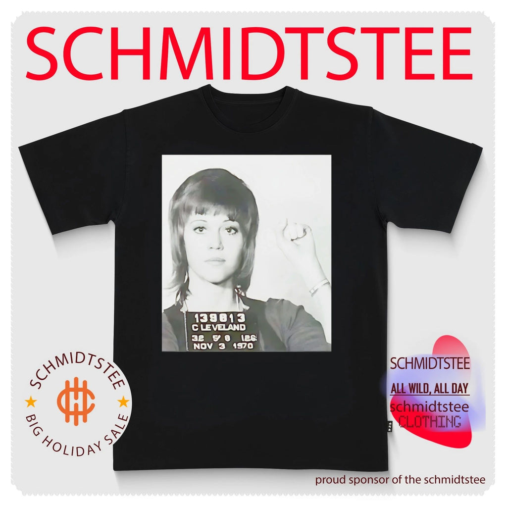 Jane Fonda Mugshot shirt