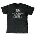 Radiohead public library shirt screen printed y2kbandtees