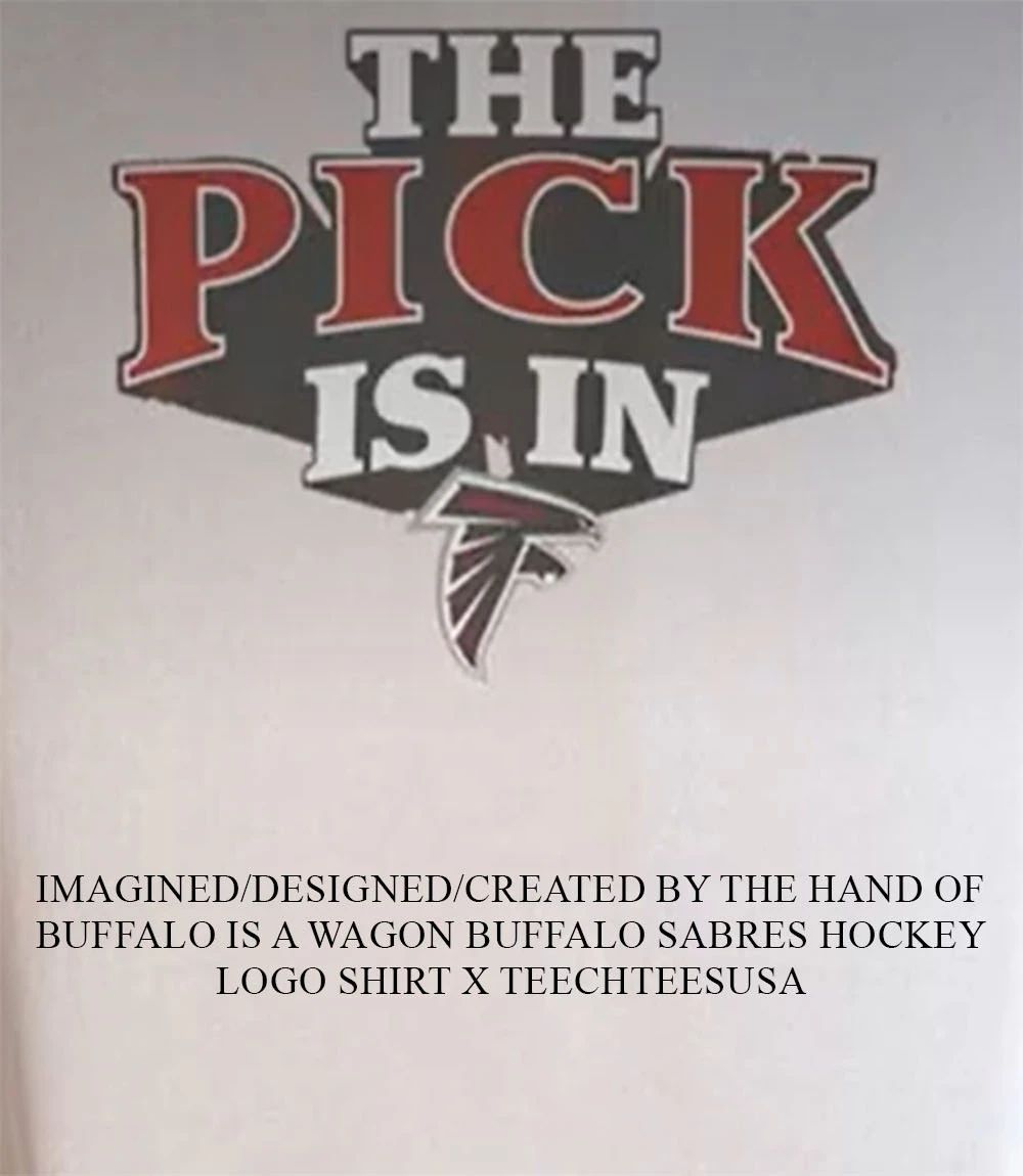 Atlanta Falcons the pick is in shirt