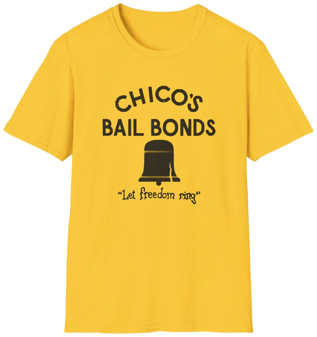 Chico's Bail Bonds T-Shirt | Bad News Bears Movie Shirt  | Softstyle Tee